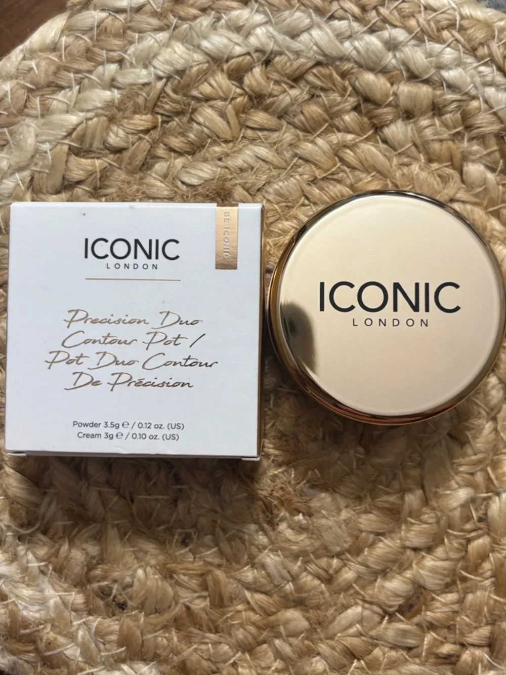 ICONIC London Precision Duo Contour Pot- shade Light Shadow